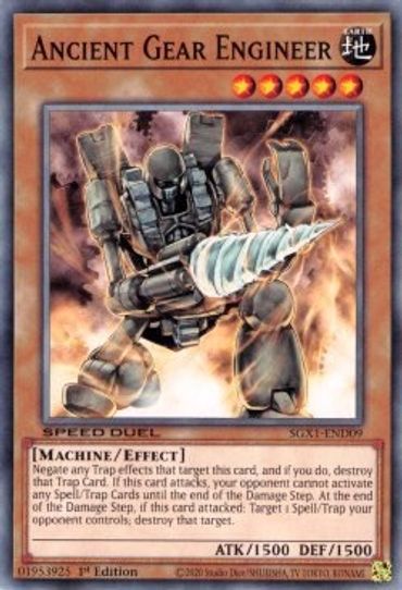 Ancient Gear Engineer (SGX1-END09) [Speed Duel GX: Duel Academy Box]