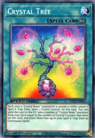 Crystal Tree (SGX1-ENF15) [Speed Duel GX: Duel Academy Box]