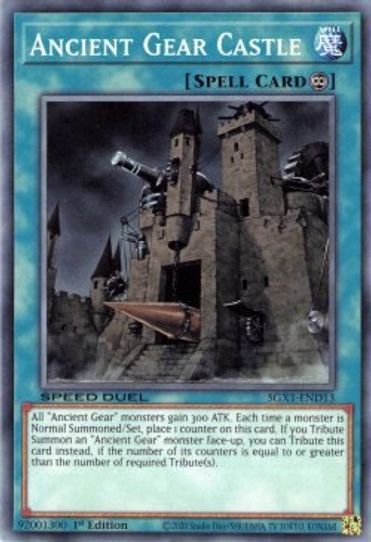 Ancient Gear Castle (SGX1-END13) [Speed Duel GX: Duel Academy Box]