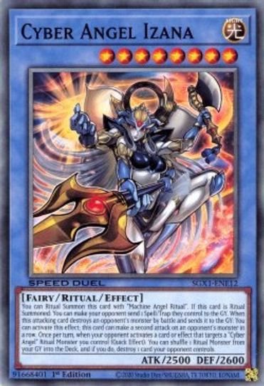 Cyber Angel Izana (SGX1-ENE12) [Speed Duel GX: Duel Academy Box]