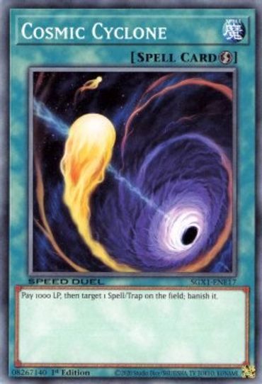 Cosmic Cyclone (SGX1-ENE17) [Speed Duel GX: Duel Academy Box]