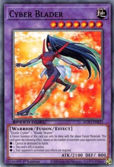 Cyber Blader (SGX1-ENE21) [Speed Duel GX: Duel Academy Box]