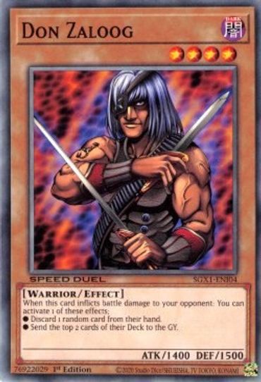 Don Zaloog (SGX1-ENI04) [Speed Duel GX: Duel Academy Box]