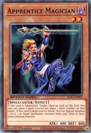 Apprentice Magician (SGX1-ENI05) [Speed Duel GX: Duel Academy Box]