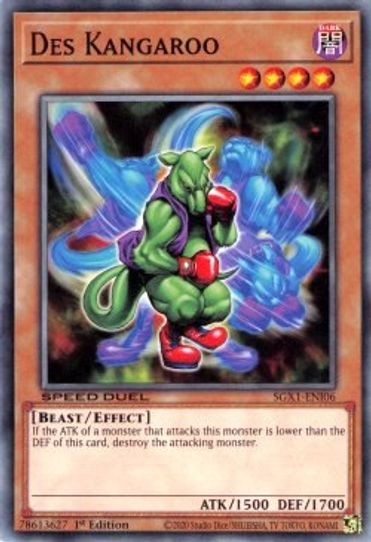 Des Kangaroo (SGX1-ENI06) [Speed Duel GX: Duel Academy Box]