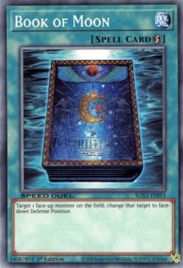 Book of Moon (SGX1-ENI15) [Speed Duel GX: Duel Academy Box]