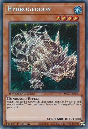 Hydrogeddon (Secret Rare) (SGX1-ENI08) [Speed Duel GX: Duel Academy Box]