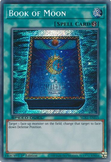 Book of Moon (Secret Rare) (SGX1-ENI15) [Speed Duel GX: Duel Academy Box]