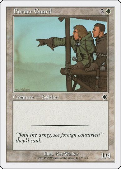 Border Guard (9) [Starter 1999]