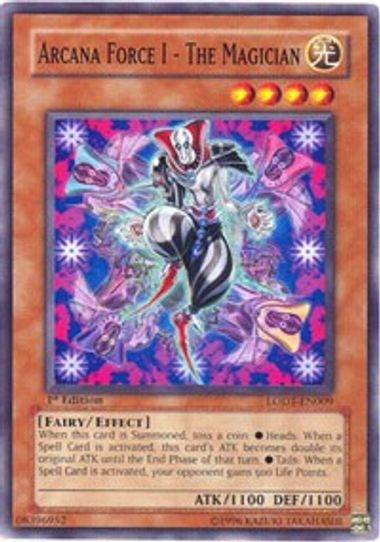 Arcana Force I - The Magician (LODT-EN009) [Light of Destruction]