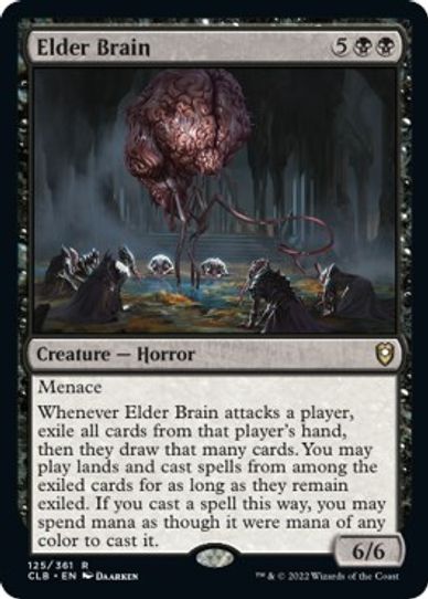Elder Brain (125) [Commander Legends: Battle for Baldur's Gate]