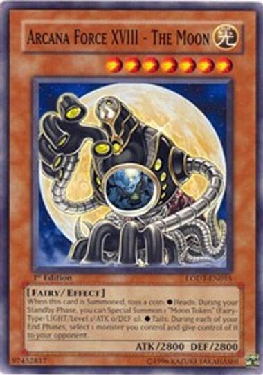 Arcana Force XVIII - The Moon (LODT-EN015) [Light of Destruction]