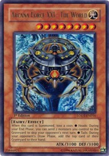 Arcana Force XXI - The World (LODT-EN016) [Light of Destruction]