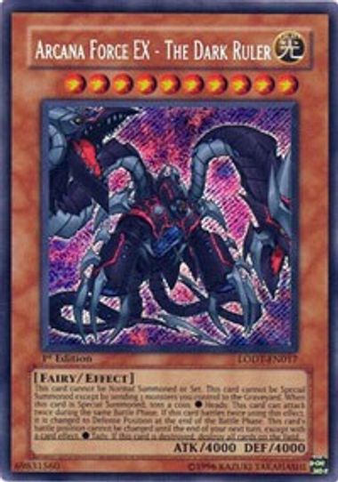 Arcana Force EX - The Dark Ruler (LODT-EN017) [Light of Destruction]