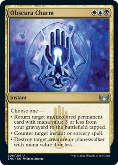 Obscura Charm (208) [Streets of New Capenna]