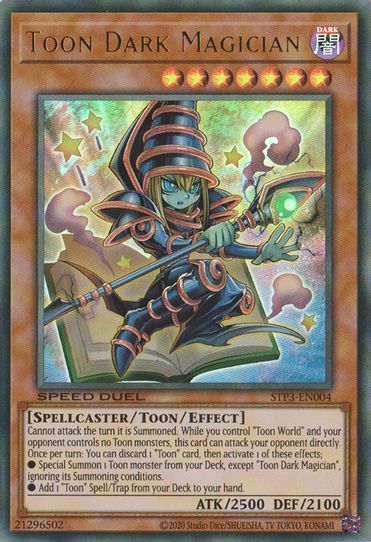 Toon Dark Magician (STP3-EN004) [Speed Duel: Tournament Pack 3]