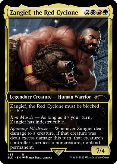 Zangief, the Red Cyclone (435) [Secret Lair Drop Series]