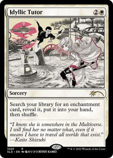 Idyllic Tutor (1020) [Secret Lair Drop Series]