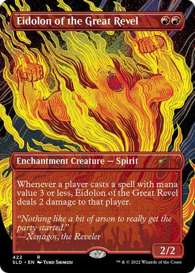 Eidolon of the Great Revel (Borderless) (422) [Secret Lair Drop Series]