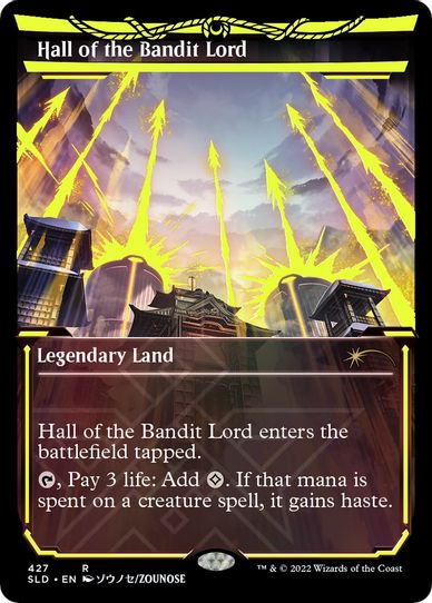 Hall of the Bandit Lord (Neon Yellow) (427) [Secret Lair Drop Series]