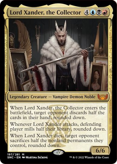 Lord Xander, the Collector (197) [Streets of New Capenna]