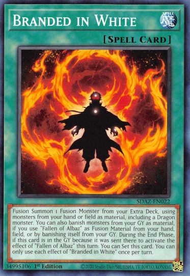 Branded in White (SDAZ-EN022) [Structure Deck: Albaz Strike]