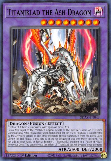 Titaniklad the Ash Dragon (SDAZ-EN043) [Structure Deck: Albaz Strike] –  Pokemon Plug