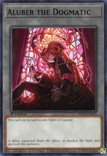 Aluber the Dogmatic (SDAZ-EN051) [Structure Deck: Albaz Strike]