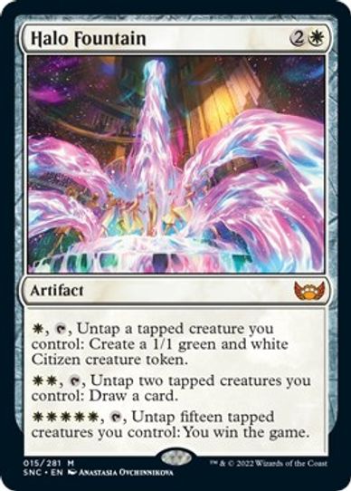 Halo Fountain (15) [Streets of New Capenna]