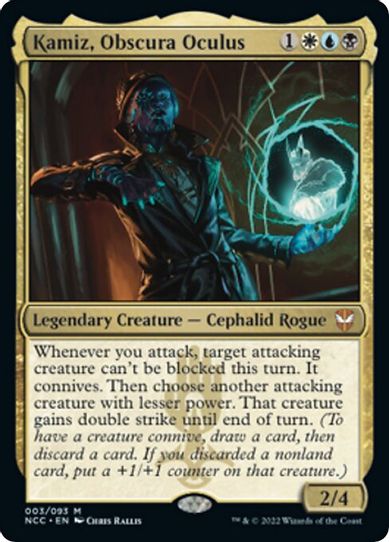 Kamiz, Obscura Oculus (3) [Commander: Streets of New Capenna]