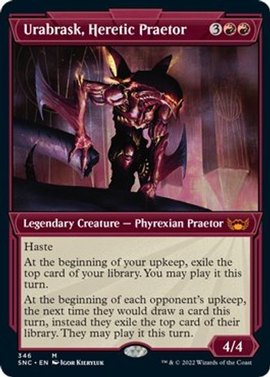 Urabrask, Heretic Praetor (Showcase) (346) [Streets of New Capenna]