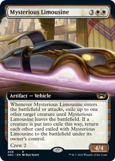 Mysterious Limousine (Extended Art) (408) [Streets of New Capenna]