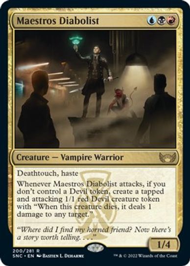 Maestros Diabolist (200) [Streets of New Capenna]