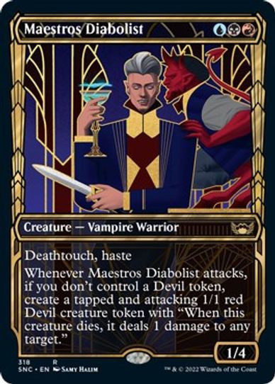 Maestros Diabolist (Showcase) (318) [Streets of New Capenna]