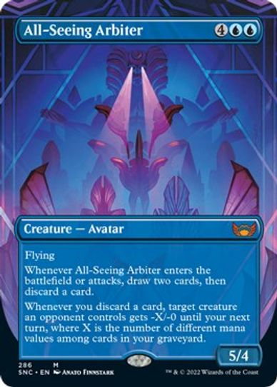 All-Seeing Arbiter (Borderless) (286) [Streets of New Capenna]