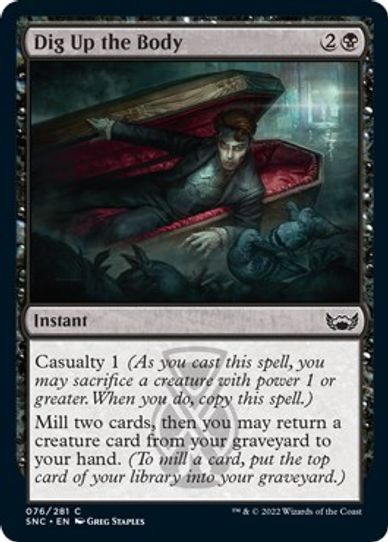Dig Up the Body (76) [Streets of New Capenna]