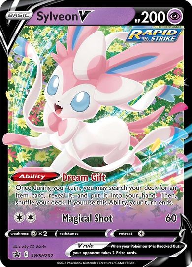 Sylveon V SWSH202 (SWSH202) [SWSH: Sword & Shield Promo Cards]