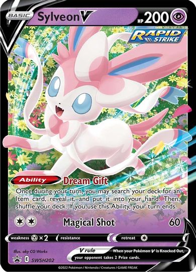 Sylveon V SWSH202 (SWSH202) [SWSH: Sword & Shield Promo Cards]