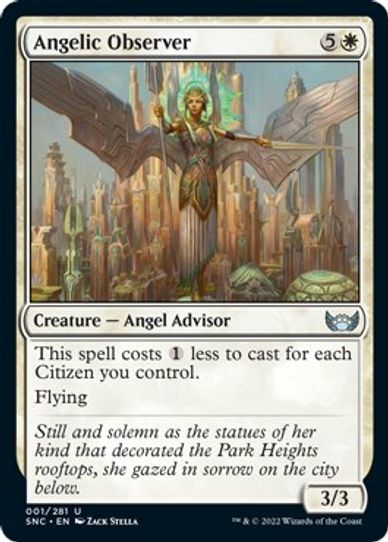 Angelic Observer (1) [Streets of New Capenna]