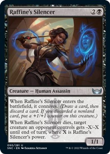 Raffine's Silencer (90) [Streets of New Capenna]