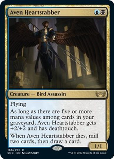 Aven Heartstabber (166) [Streets of New Capenna]