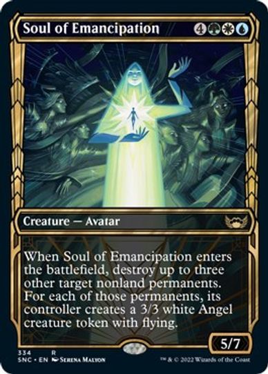 Soul of Emancipation (Showcase) (334) [Streets of New Capenna]