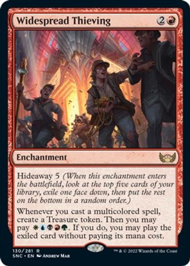 Widespread Thieving (130) [Streets of New Capenna]