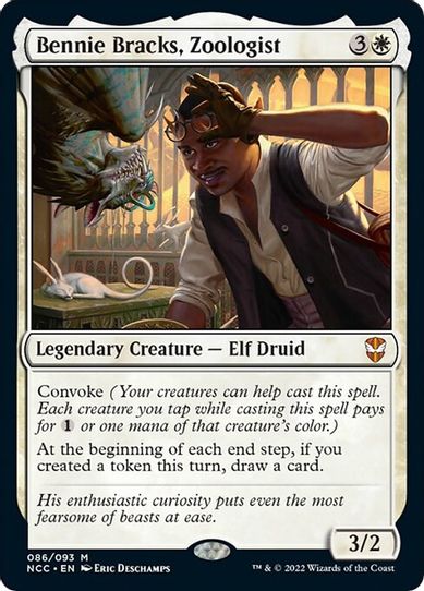 Bennie Bracks, Zoologist (86) [Commander: Streets of New Capenna]