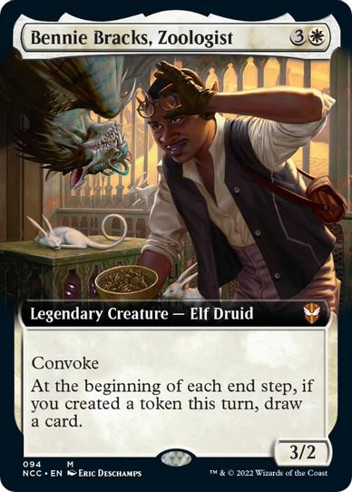 Bennie Bracks, Zoologist (Extended Art) (94) [Commander: Streets of New Capenna]