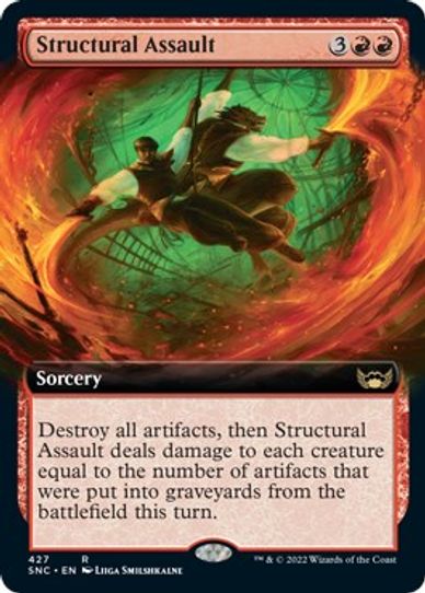 Structural Assault (Extended Art) (427) [Streets of New Capenna]