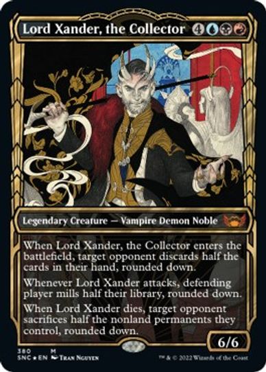 Lord Xander, the Collector (Gilded Foil) (380) [Streets of New Capenna]