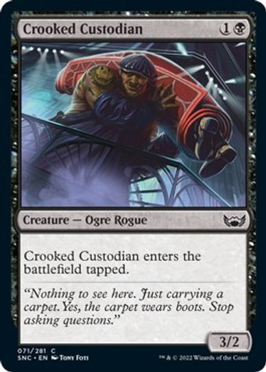 Crooked Custodian (71) [Streets of New Capenna]