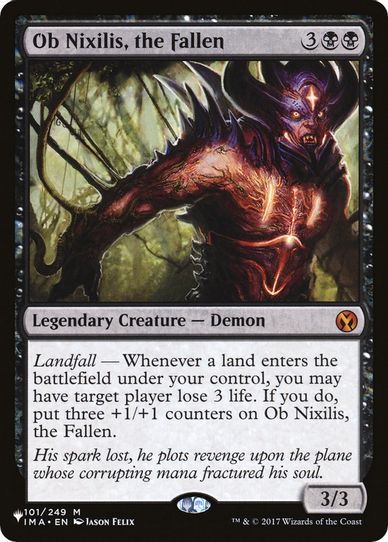 Ob Nixilis, the Fallen (101) [The List]