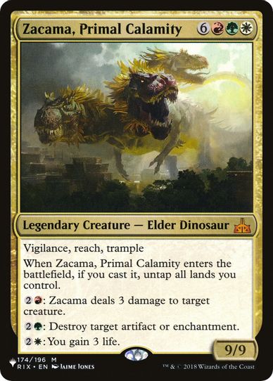 Zacama, Primal Calamity (174) [The List]